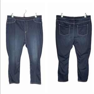 Simply Vera Vera Wang Denim Leggings  XL